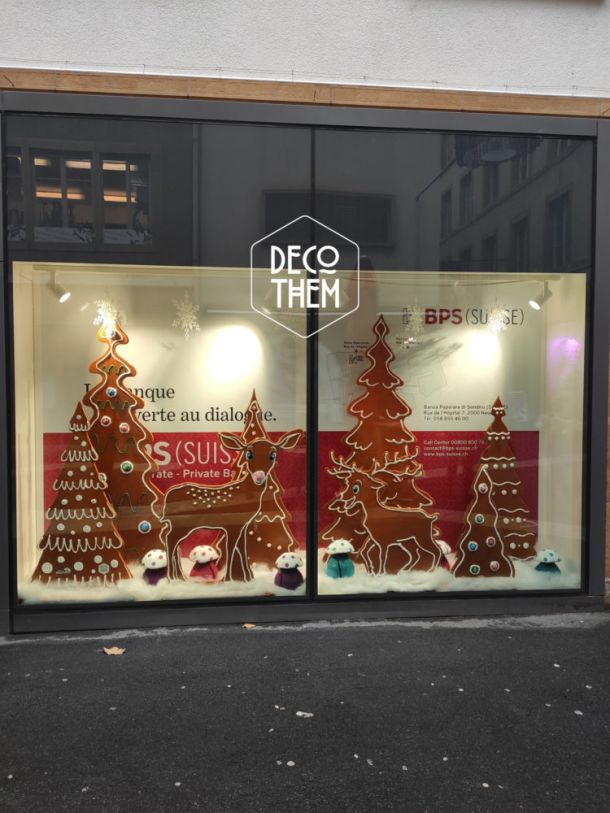 Noël en pain d'épices, place Coquillon, animaux pain d'épice, bonbons, sucre glace, biscôme