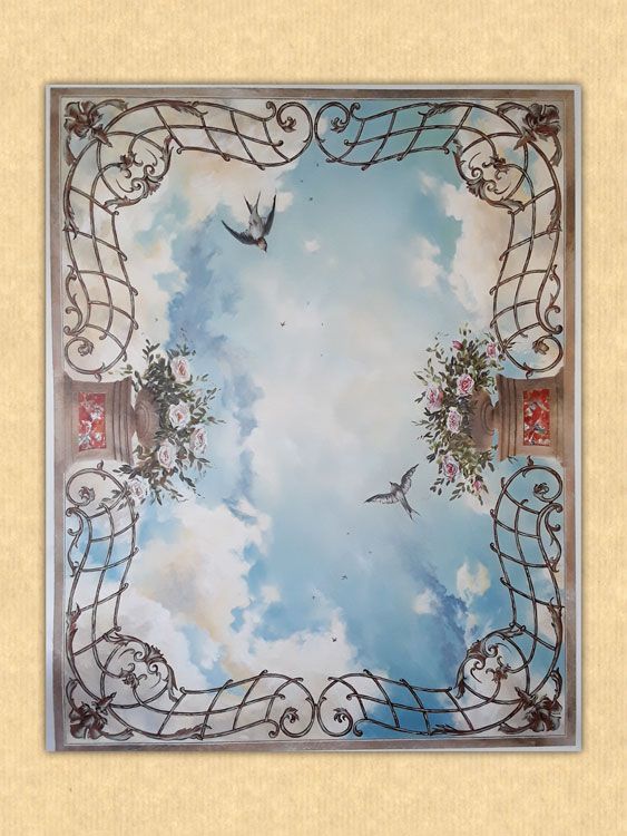 Peinture | Ciel "Parisien"